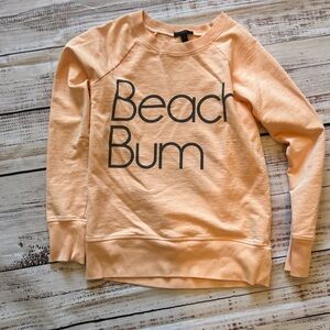J. Crew Light Peach Sweatshirt